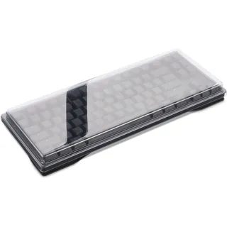 Decksaver Schutzhülle für Wooting 80HE – Super-robuster Polycarbonat-Schutzdeckel in patentierter rauchklarer Farbe, hergestellt in Großbritannien