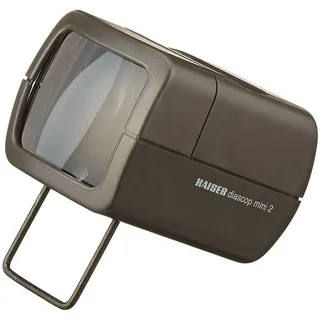 Kaiser Fototechnik 2011 diascop mini 2 Dia-Betrachter mit 2-Fach vergrössernder Linse (Ersatzlampe: 2107)