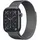 GPS + Cellular 42mm Slate Titanium Milanese Loop slate S/M