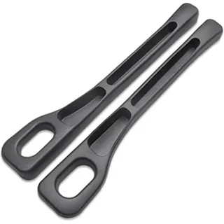 CLZXCV 2 Stück Autositz Lückenfüller für MG3 / MG4 EV / MG5 / MG6 / MG HS/MG ZS ZS EV, Autositz-Spaltfüller Lückenfüller Zubehör Autositz Gap Stopper,1.Black