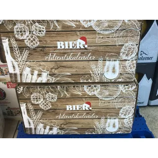 Bier-Adventskalender Bieradventsklander mit 24 Bayerischen Biersorten - 10.81 l