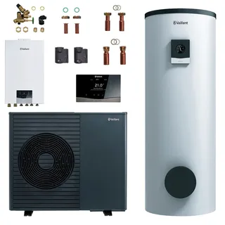 Vaillant Paket 4.3323 aroTHERM plus 75/8.1 A 230V mit VIH RW 300/3 BR