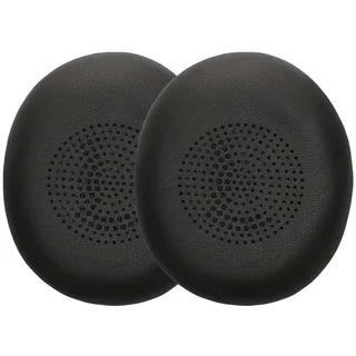 kwmobile 2X Ohrpolster kompatibel mit Jabra Elite 45h Polster - Kopfhörer Polster aus Kunstleder für Over Ear Headphones