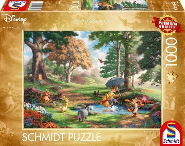 Schmidt Spiele - Disney, Winnie The Pooh, 1000 Teile