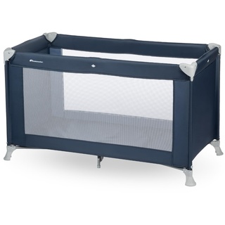 Bebeconfort Soft Dreams, Reisebett Baby, 0–3 Jahre (0–15 kg), leichtes Reisebettchen, Matratze aus Holzfasern & Schaumstoff (60 x 120 cm), Tragetasche, kompakt zusammenklappbar, Navy Blue