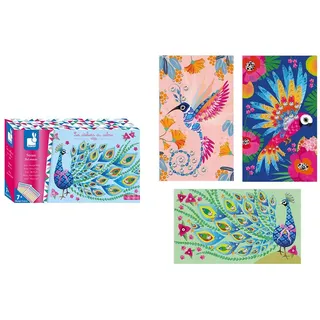 Janod - from 7 Years Old - Creative Kit - Strass Bel Oiseau - Les Ateliers du Calme - Creative Leisure - Dexterity and Concentration - J07810