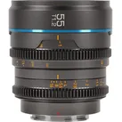 Sirui MS55X-G Night Walker 55mm T1.2 S35 Cine Objektiv (X-Mount Gun Metal Gray) (Neuheit) (Angebot) (Fujifilm X, APS-C / DX), Objektiv, Grau
