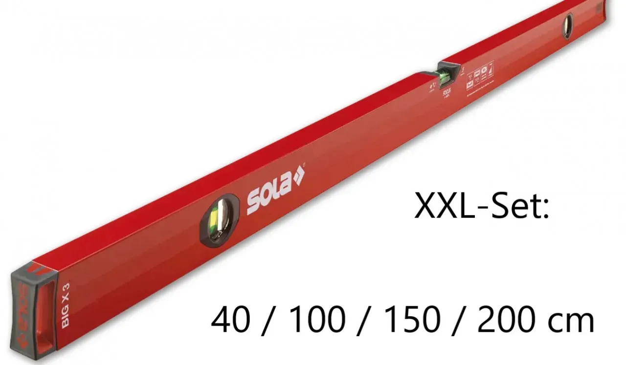 Sola BIG X Set XXL / 40, 100, 150, 200 cm im Set |