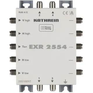 Kathrein Multischalter 5 auf 4 kaskadierb. EXR 2554