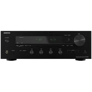 Onkyo TX-8470 2-Kanal Stereo Receiver mit WLAN, Bluetooth, Phono, Hi-Res Audio u