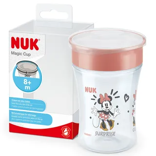 NUK Magic Cup Tasse mit Deckel Minnie Mouse 2 rot