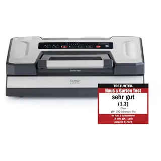 CASO Design Caso VRH 790 advanced Pro - Vakuumierer, mit CASOTEK Liquid Funktion, doppelte Schweißnaht, inkl. Vakuumbeutel