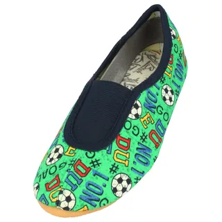 Beck Unisex Kinder Goal Gymnastikschuhe, Grün, 35 EU