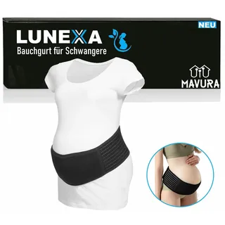 MAVURA LUNEXA Bauchgurt Schwangerschaft Bauchband Bauchstütze Beckengurt Schwangerschaftsgurt Stützgürtel Umstandsbauchgurt verstellbar