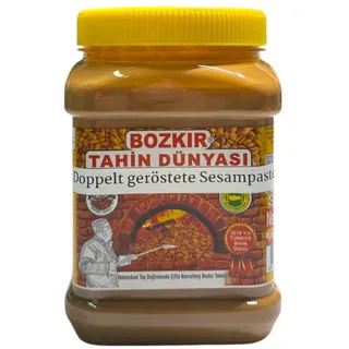 Kalaycioglu Gemüsekonserve Doppelt Geröstete Sesampaste aus Konya Bozkir 935g