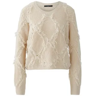 Oui 2-in-1-Pullover beige 34