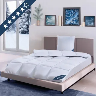 Winterdaunendecke »LUXUS« – Polarwarm, 100% Daunen, Größe: 155x200