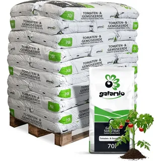 Galamio Tomaten- & Gemüseerde 70l x 30 Sack 2100l Palette