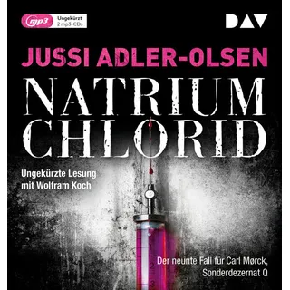 NATRIUM CHLORID. Der neunte Fall für Carl Mørck Sonderdezernat Q von Jussi Adler-Olsen / Audio Verlag Der GmbH / MP3