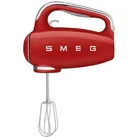 SMEG HMF01RDEU - Handmixer  mit 5 Jahre Garantie, Designlinie 50's Style, Rot, BxTxH: ca. 22x10x17 cm