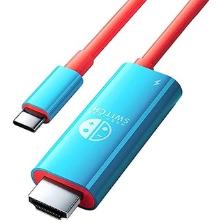 Switch Dock for Nintendo Switch OLED, 2 in 1 Switch TV Adapter with 4K HDMI Cable, Type C 100W Charging, Portable Switch Docking Station Travel, for Samsung Dex S23, MacBook