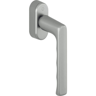HOPPE Fenstergriff Hamburg 0700/UD9020 Alu.F9/stahlfarben 32-42mm Stand.HOPPE