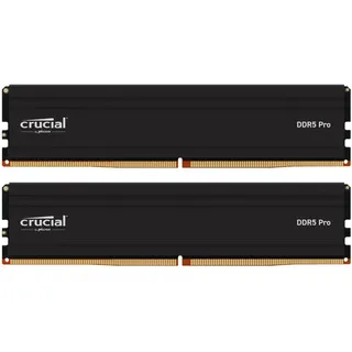 Crucial Pro 32GB Kit (2x16GB) DDR5-6000 UDIMM Schwarz