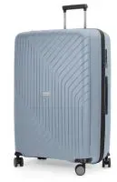 TXL - Großer Koffer Hartschale Iceblue matt, TSA, 76 cm, 120 Liter