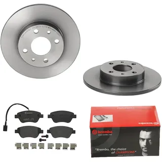 Brembo Bremsensatz, Bremsbeläge Voll Hinten für FIAT 500 C |