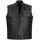 Lederweste Biker Kutte Clubweste Chopper 100 Echtleder BW4 schwarz Gr L