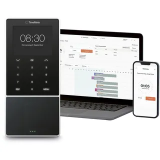 Safescan Tm-818sc Präsenzsteuerung - Black