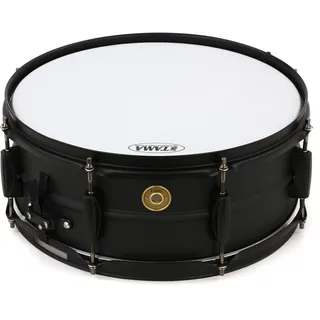 Tama BST1455BK Snare Drum - 5.5"x14" - Matt Black Steel 14" x 5,5" SD Metalworks