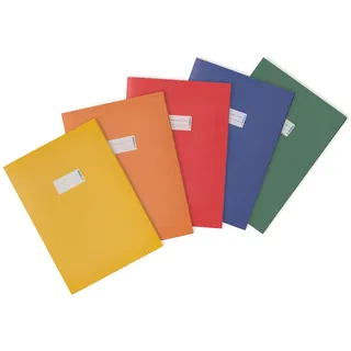Herma 5 HERMA Heftumschläge farbsortiert Papier DIN A4