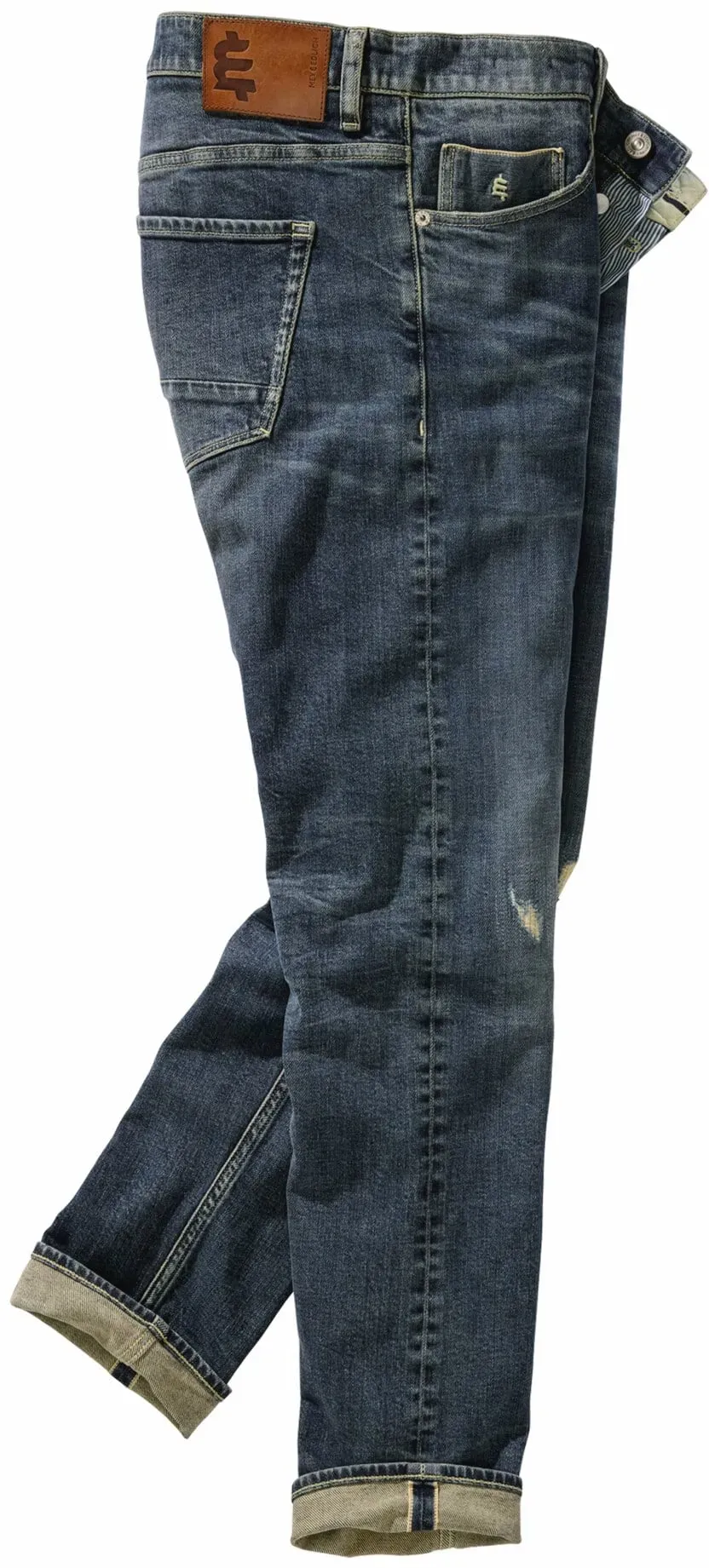 Gerockte Selvedge-Jeans - 36/32
