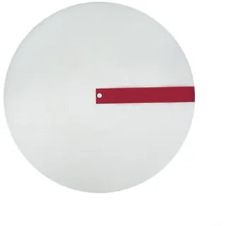 HOHOVYVY Plattentellerauflage,Anti-Vibration Silikon Pad Gummi Für LP Vinyl Schallplatte Plattenspieler Plattform Matte(White)