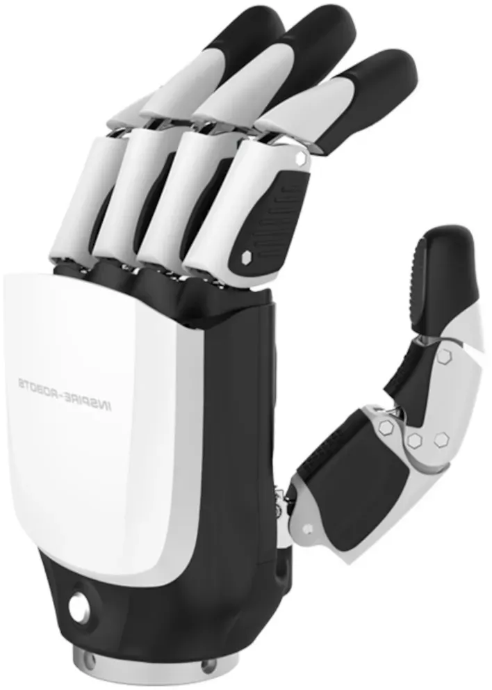 Unitree Inspire Robots Dexterous Robotic Hand RH56DFQ-2L links mit Handgelenk