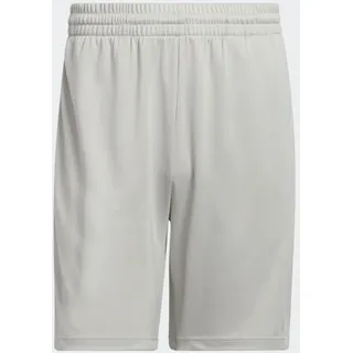 Adidas Legends 3-Streifen Basketball Shorts Metal Grey / White S 7&quot.