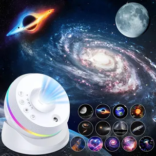 Astarama Sternenhimmel Projektor, 4K HD Planetarium Projektor, Meteor Galaxy Projector Skylight Projector Sternenlicht Projektor. Realistisches Sternenhimmel Nachtlicht mit Timer, Dynamischer Meteor