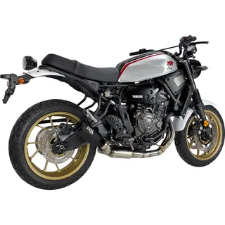 IXIL RB Auspuff schwarz 2-1 für Yamaha XSR 700 2021- Endschalldämpfer