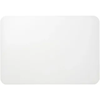 IKEA PLÖJA Schreibunterlage weiß/transparent