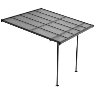 Juskys Terrassendach Borneo 300 x 300 cm anthrazit