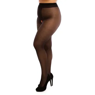 Biggi Big Ouvert Strumpfhose B126 schwarz 5XL