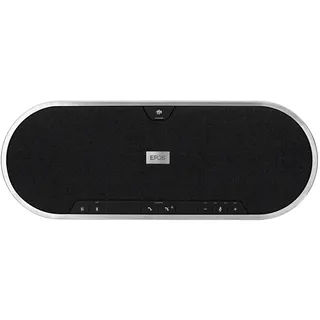 epos EXPAND 80T Bluetooth Speakerphone USB-C inkl. USB-C-/USB-A Adapter USB-Dongle erweiterbar für b, Konferenzgerät, Schwarz, Silber
