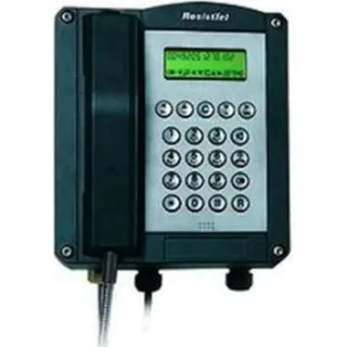 Tiptel ResistTel IP66, Telefon, Grau