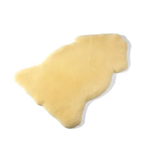 LANABEST LANAMED Lammfell 110cm. Merino Schaffell Premium-Qualität. chromfrei medizinisch gegerbt, waschbar. Sehr gut als Baby Lammfell, Sitzfell, Bettauflage