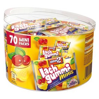 Nimm2 Fruchtgummis Lachgummi Minibeutel 735 g