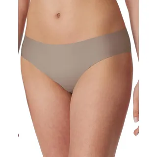 Schiesser Damen Invisible Slip - Cotton - Clay_161924-40 - 40
