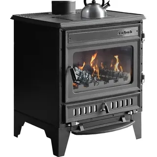 Olaf Stange GmbH EEK A Kaminofen mit Herdplatte Modell S106 - 15,21kW