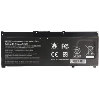 AccuCell Akku passend für HP Pavilion 15-CX, Li-Polymer, 11,55V, 4550mAh, 53Wh