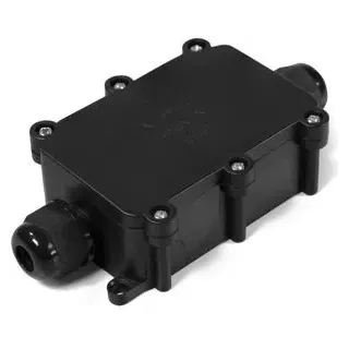 McPower Abzweigdose IP68 - für Außen, 1 Ein- und 1 Ausgang, 124x45x32mm